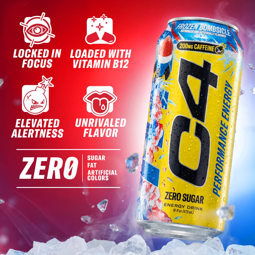 C4 GO 473ml Frozen Bombsical