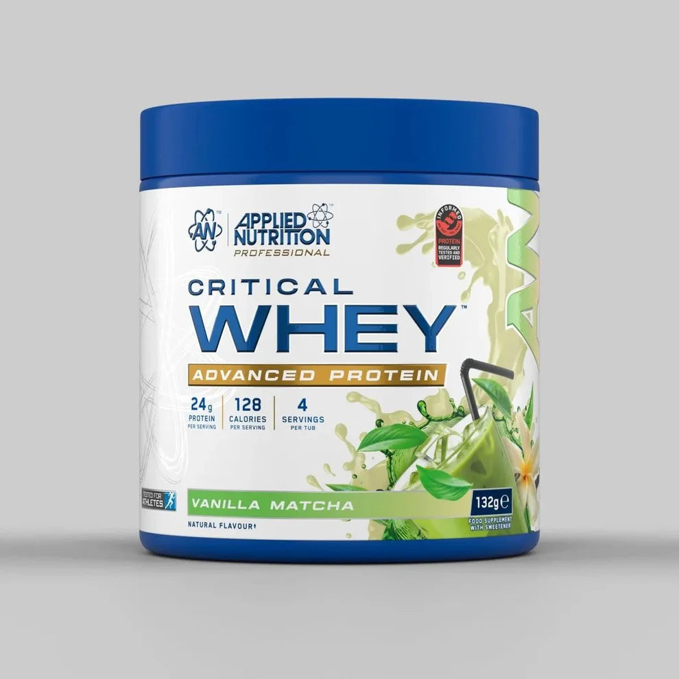 AN CRITICAL WHEY 132G VANILLA MATCHA