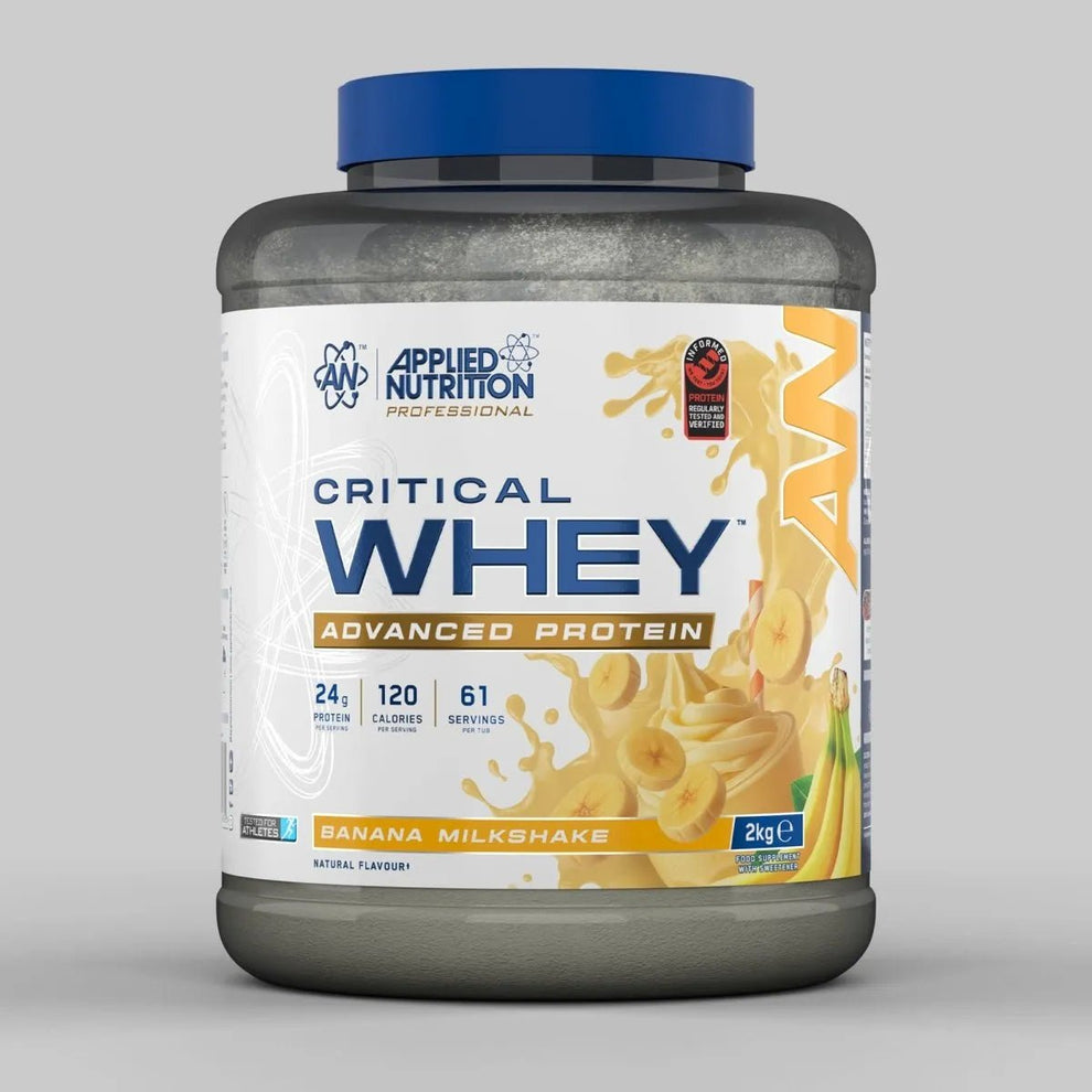 AN CRITICAL WHEY 2 KG banana milkshake