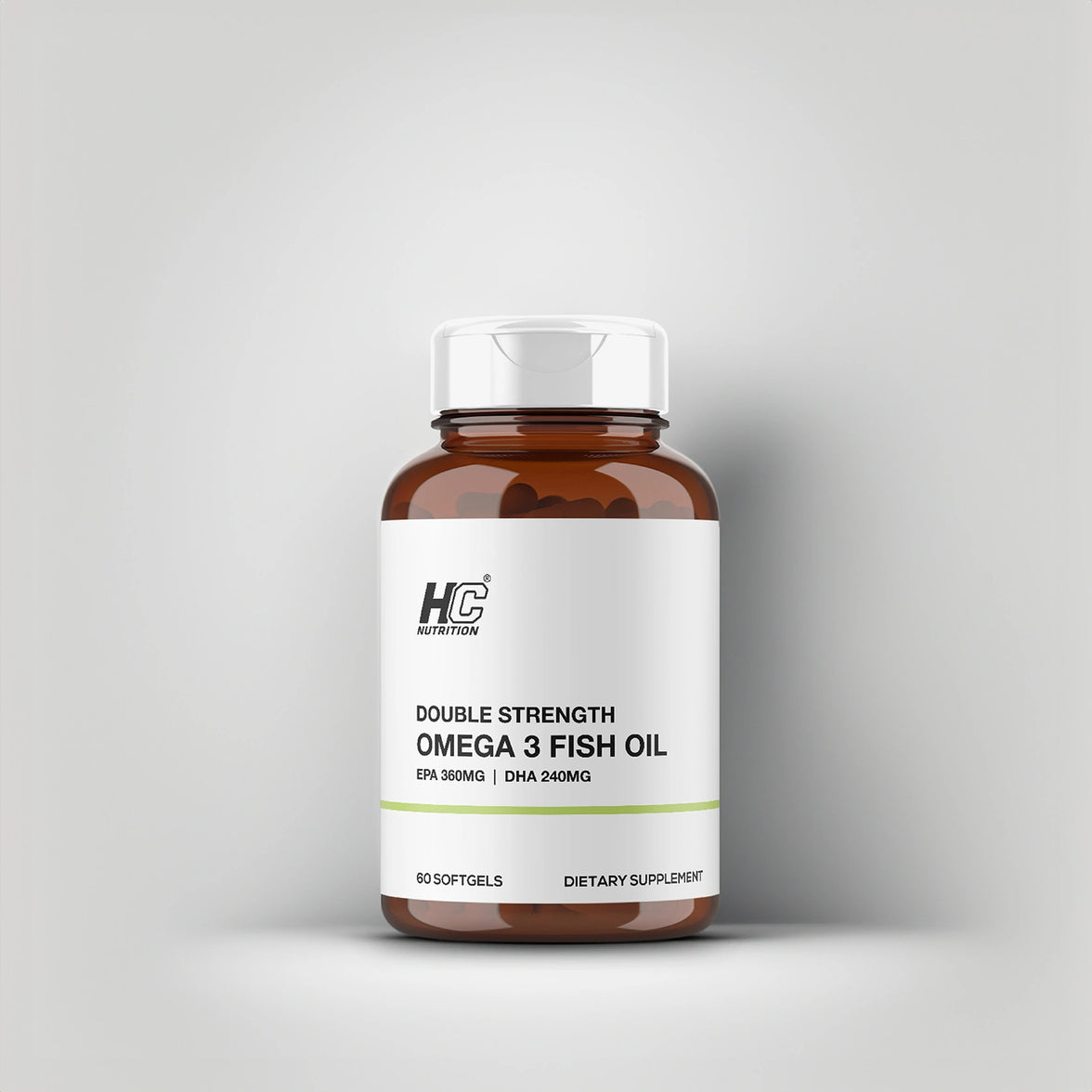 HC DBL STRENGTH OMEGA 3 FISH OIL 60 CAP