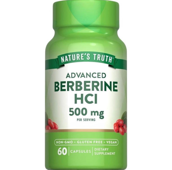 NATURES TRUTH BERBERINE HCI 60 CAP