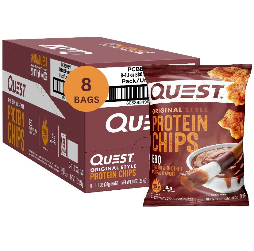 Quest Chips Bbq flavour 32Grams NEW