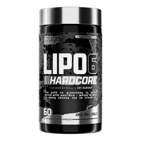 Nutrex Research Lipo-6 Hardcore، 60 كبسولة أقصى حارق حراري للدهون