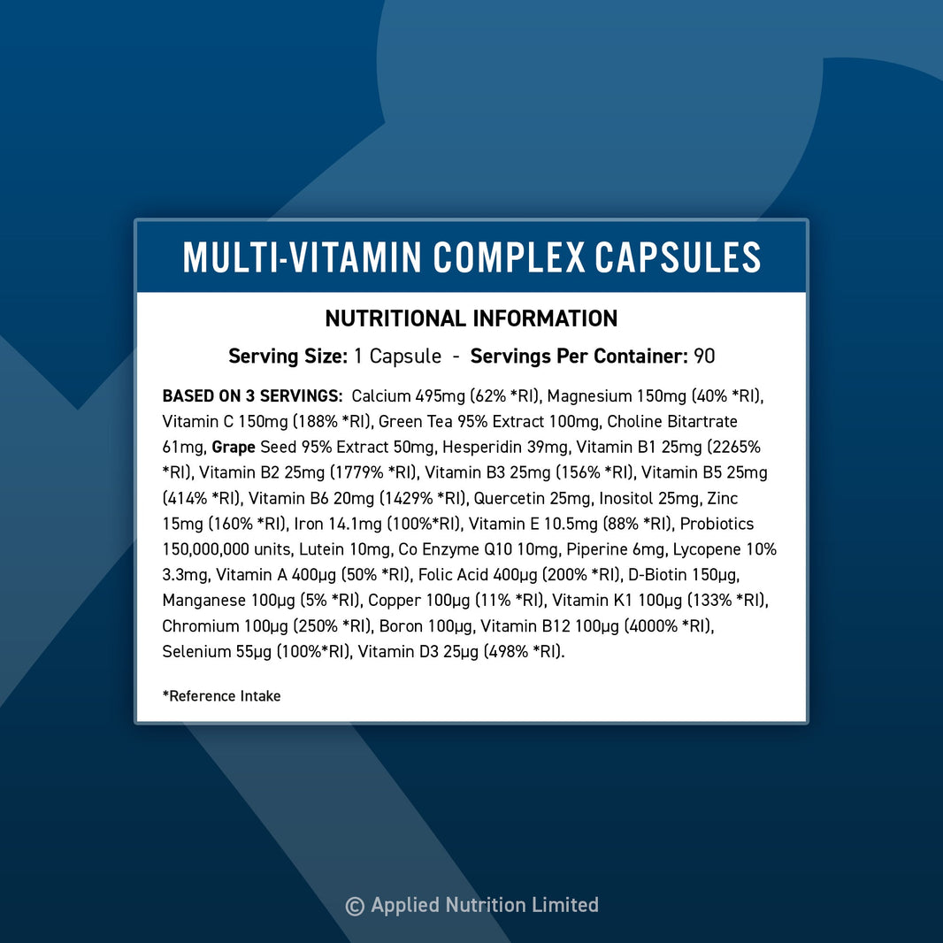 Applied Nutrition Multi-Vitamin Complex - MACRO BOOST