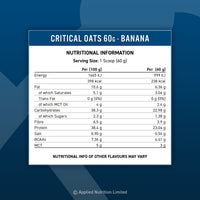 AN Critical Oats 600 GM GOLDEN SYRUP