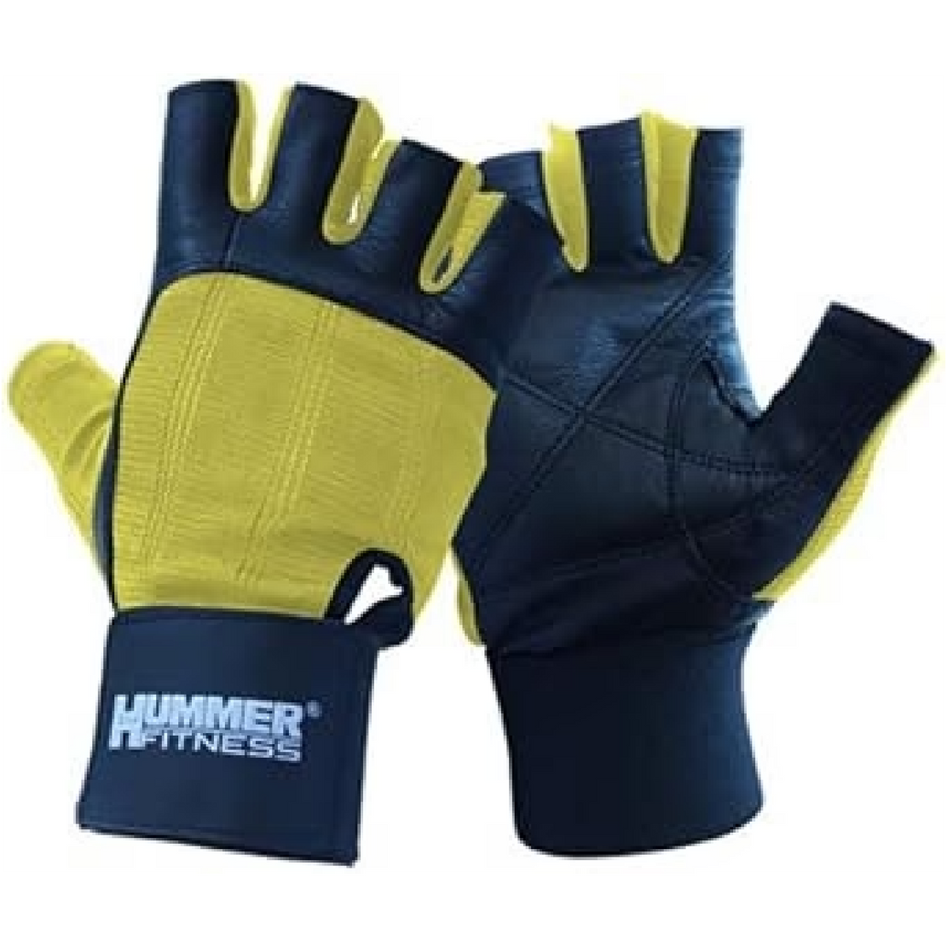HMR USA FITNESS 1979 WRIST WRAP HEAVY DUTY 18" BLK/YELLOW