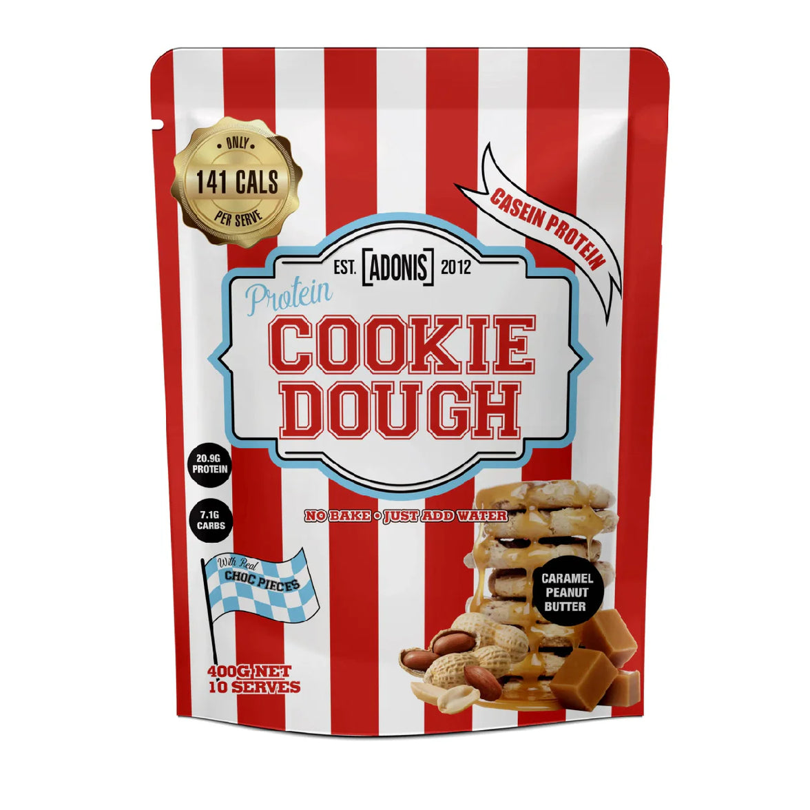 ADONIS C D CARAMEL PEANUT BUTTER .400 GM