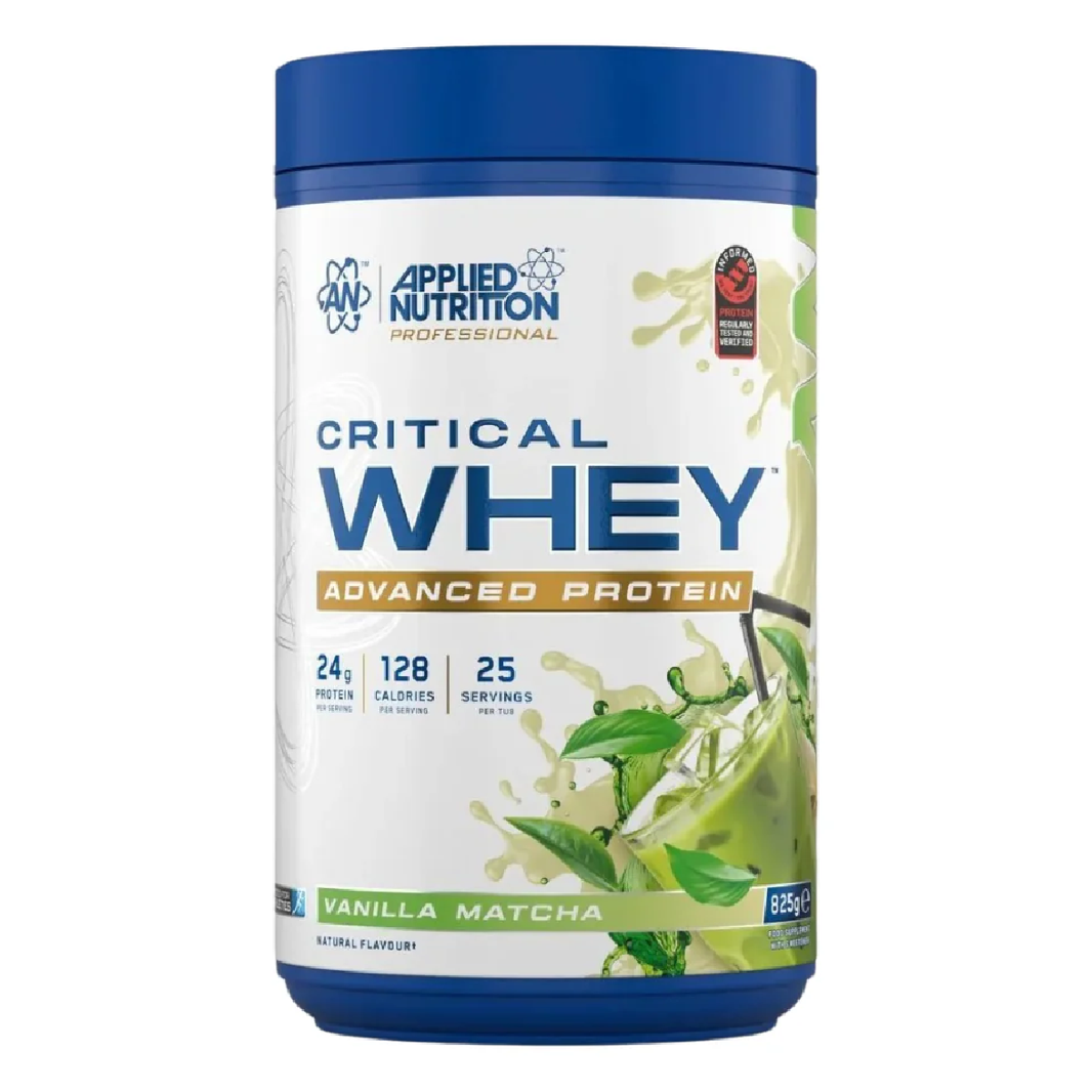 AN CRITICAL WHEY 825G VANILLA MATCHA