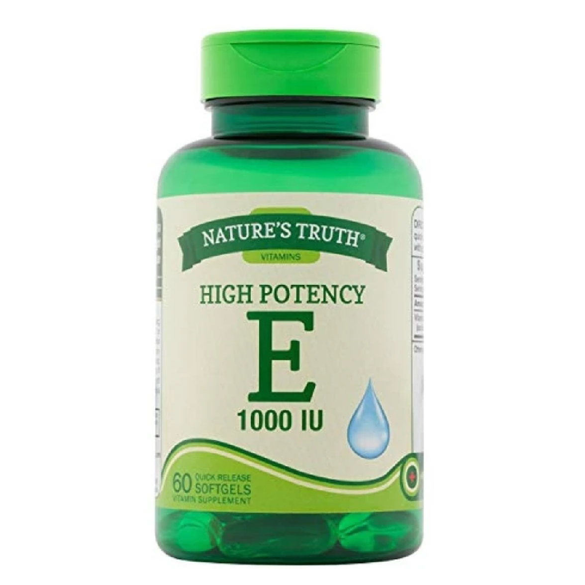 NATURES TRUTH E 450 G 1000 IU 60CAP