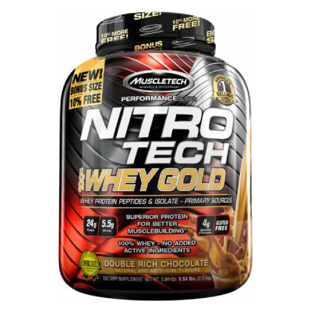 MT NITRO TECH WHEY GOLD 5LB D.R CHOCOLATE