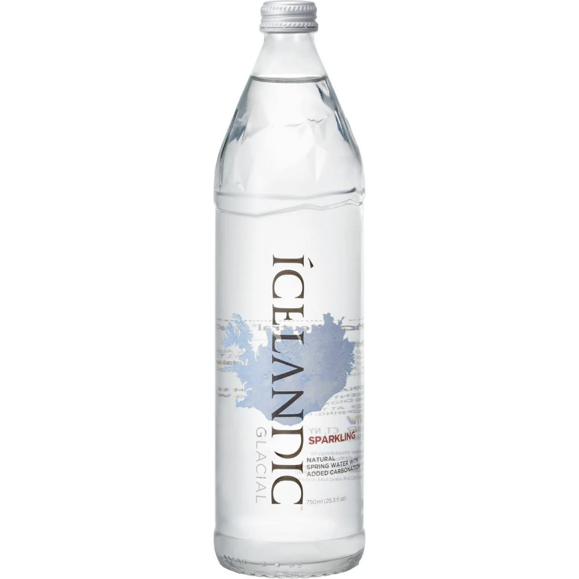 ICELANDIC GL SPRING WATER SPARKLING 750ML GLASS