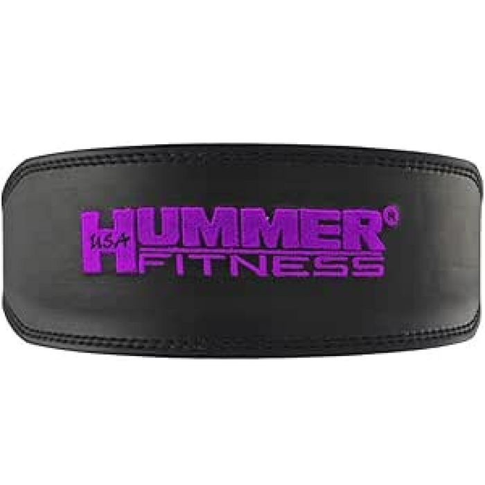 HMR USA Fitness 1993-01 Leather Belt Blk/Purple (M)