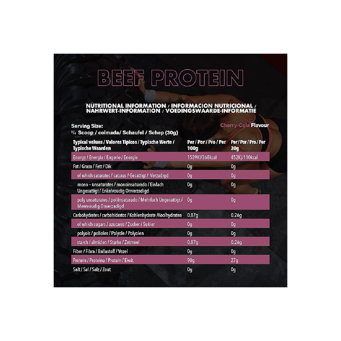 NXT BEEF PRO ISOLATE CHERRY COLA 540 G