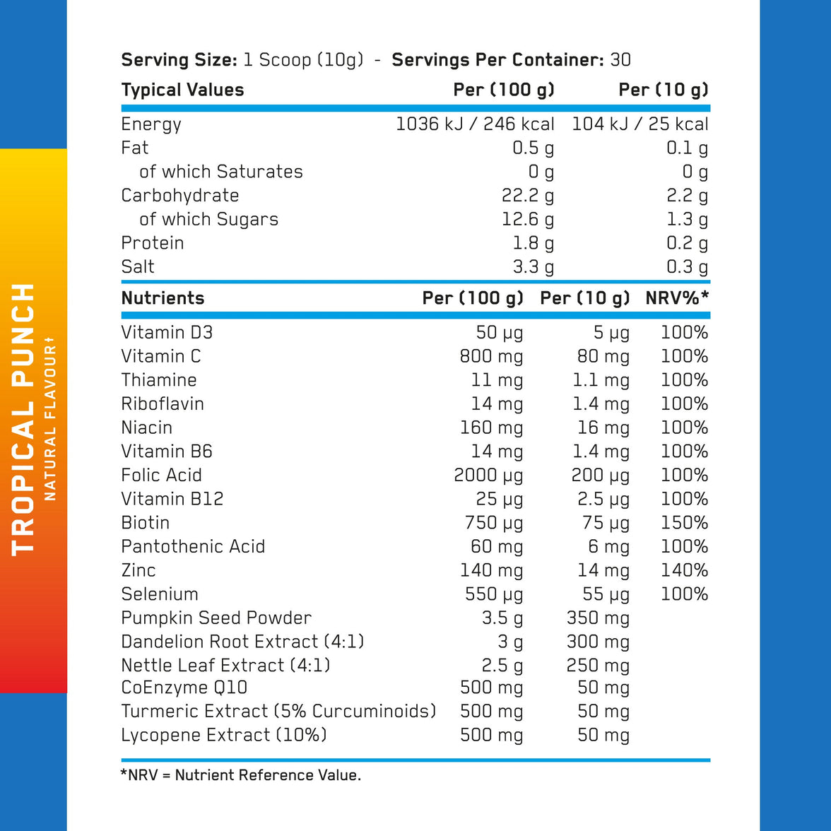 AN PROSTATE SUPPORT 300G MIXED BERRY