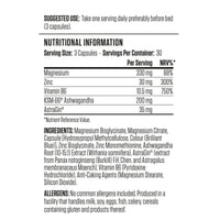 Applied Nutrition Zinc, Magnesium & Vitamins B-6, 90 Capsules