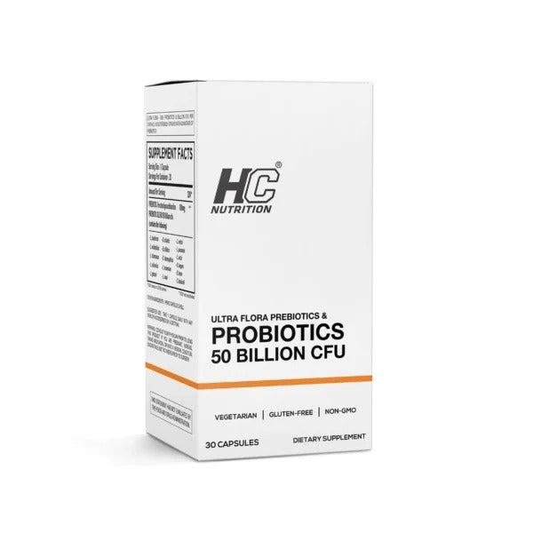 HC Nutrition Probiotics 50 مليار، 30 كبسولة