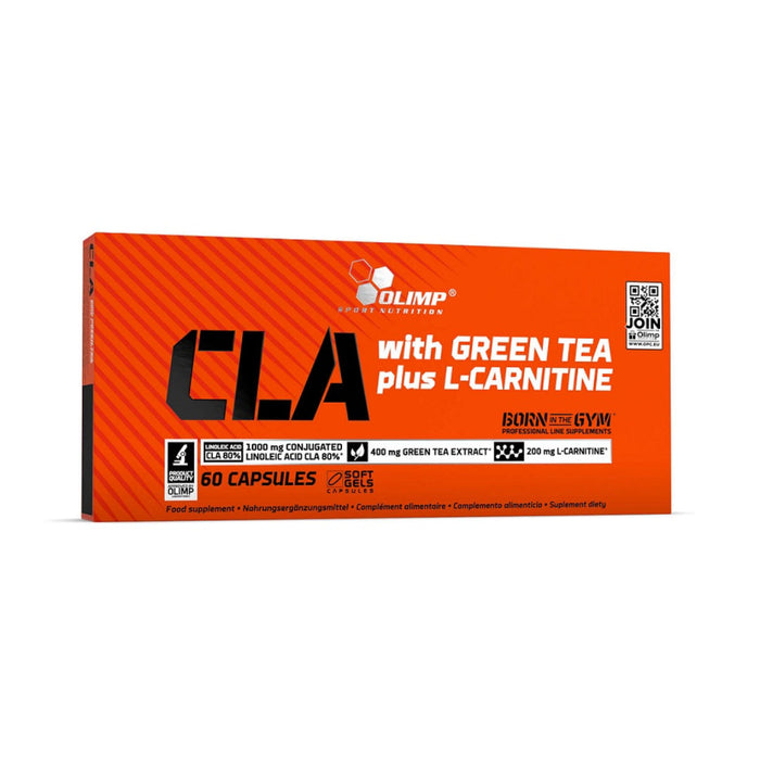 Image of Olimp Cla With Green Tea Plus L-Carnitine 60 Capsules