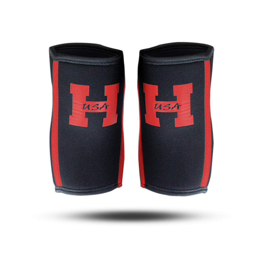 HMR USA 2014 كم مرفق أسود/أحمر (L)