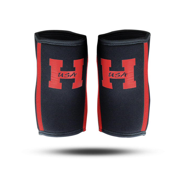 HMR USA 2014 كم مرفق أسود/أحمر (L)