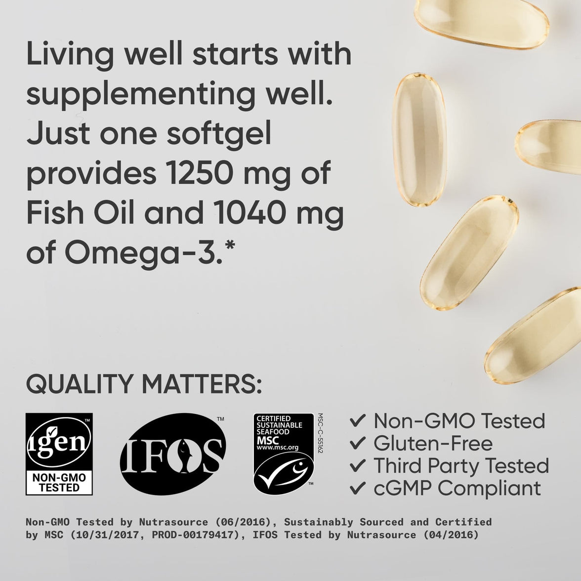 SPORT RESEARCH OMEGA 3 FISH OIL