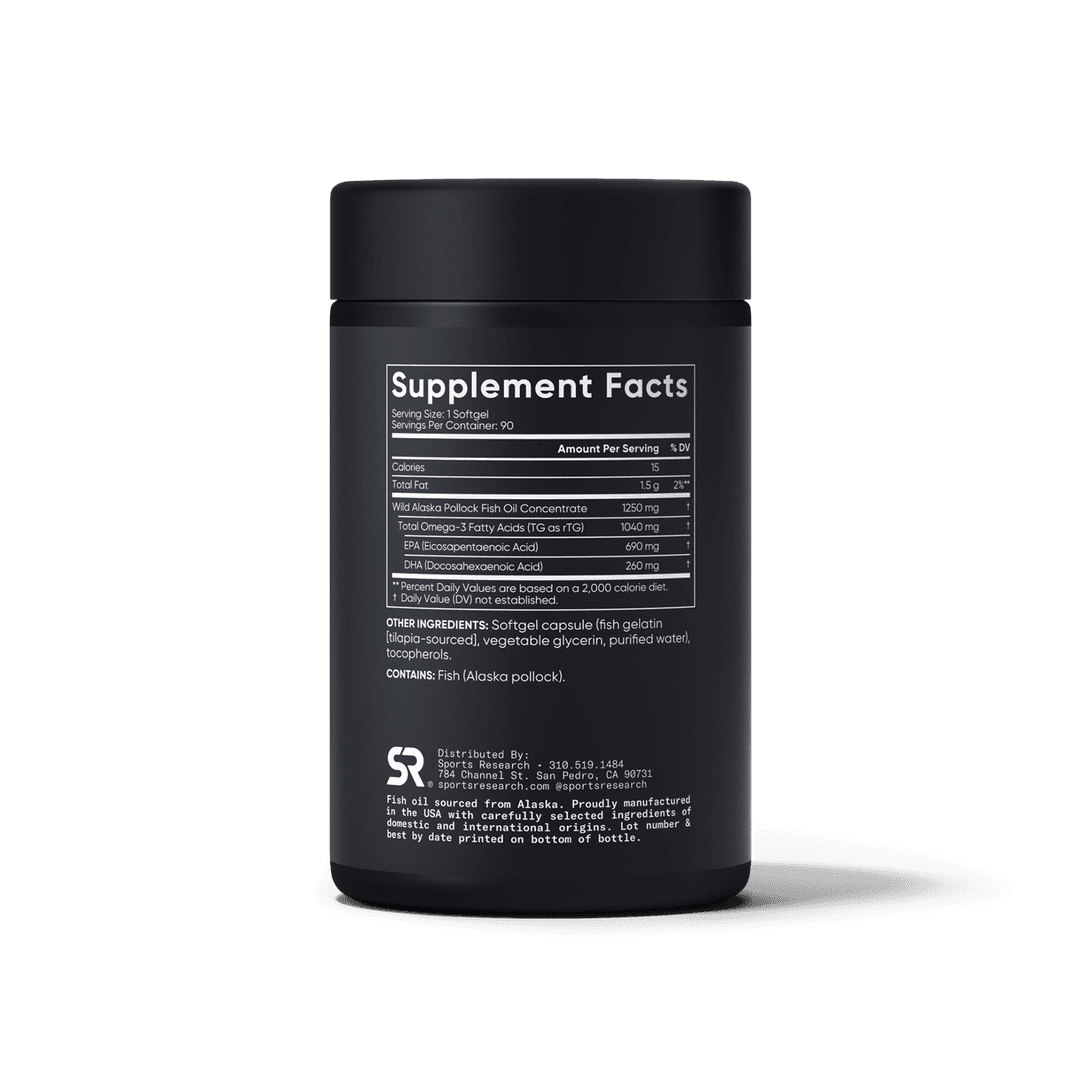 SPORT RESEARCH OMEGA 3 FISH OIL