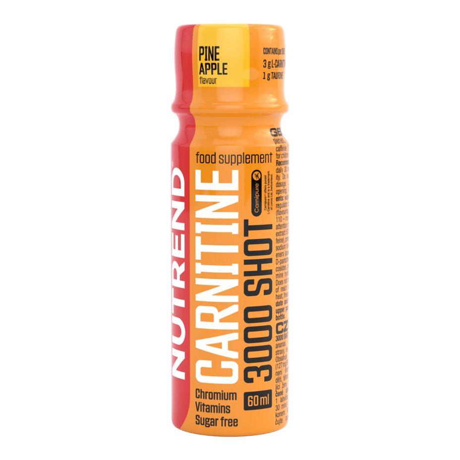 NUTREND CARNITINE 3000 SHOT 60mL Pineapple