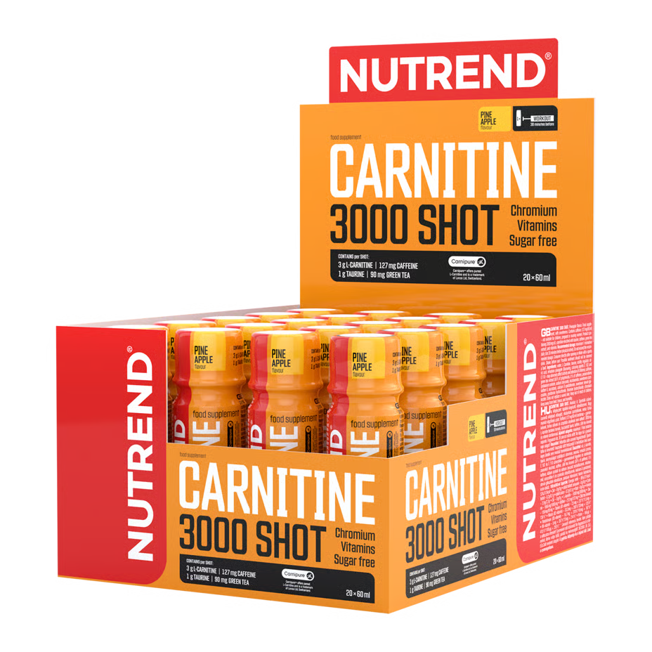 NUTREND CARNITINE 3000 SHOT 60mL Pineapple